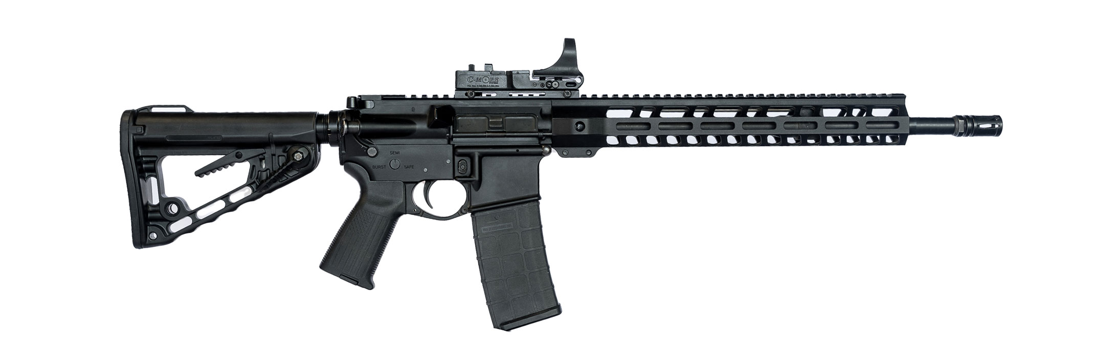 AR-15 with Red Dot Optic 5.56 Semi-Auto Rifle (code R020)-image